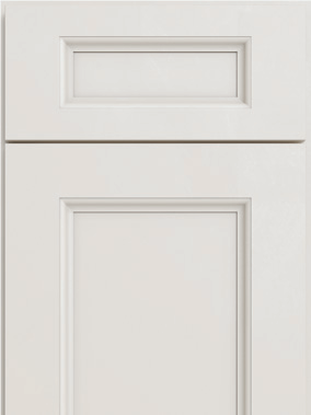 Uptown White cabinetry