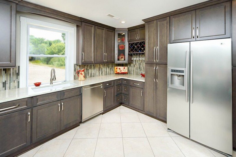 AB-Lait Grey Shaker / AB-Lait Grey Shaker / AB-Tall Cabinets / AB-Lait Grey Shaker / AB-Tall Cabinets / AB-Double Oven